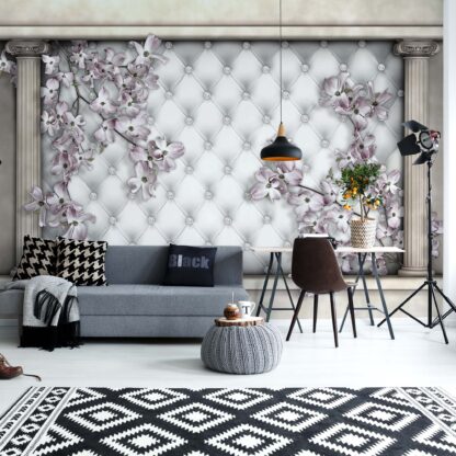 Luxury Flowers Roman Columns(10038WM)