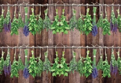 Vintage Chic Wood Planks And Herbs(10060WM) - Image 2