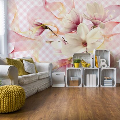 Magnolia Flowers Pink(10124WM)