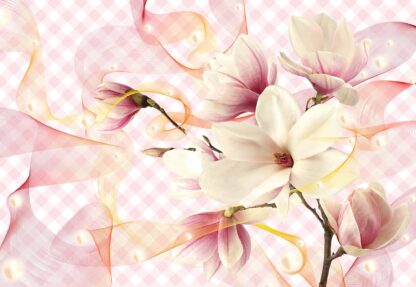 Magnolia Flowers Pink(10124WM) - Image 2