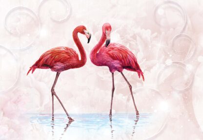 Modern Tropical Flamingos(10199WM) - Image 2