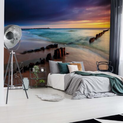 Beach Sunset Sea(1027WM)