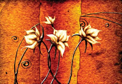 Artistic Flower Design(10304WM) - Image 2