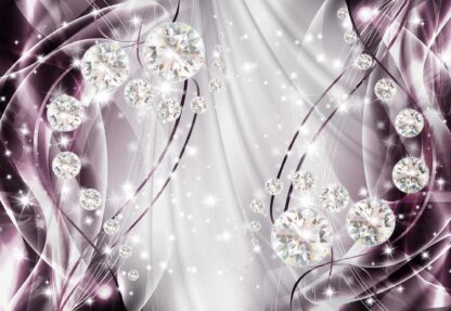 Luxury Ornamental Design Diamonds Purple(10404WM) - Image 2