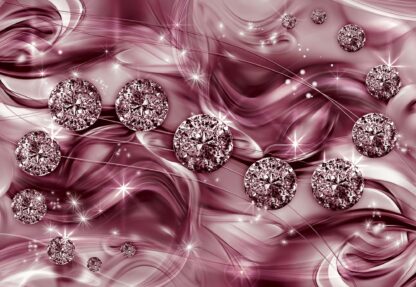 Luxury Ornamental Design Diamonds Pink(10577WM) - Image 2
