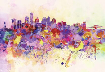 Watercolour City Skyline(10634WM) - Image 2