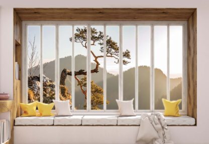 3D Window View Mountain Tree(10661WM) - Image 2
