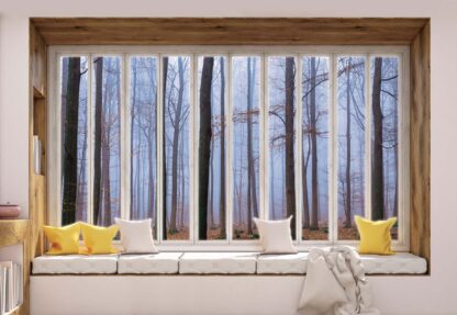 3D Window View Misty Forest(10668WM) - Image 2
