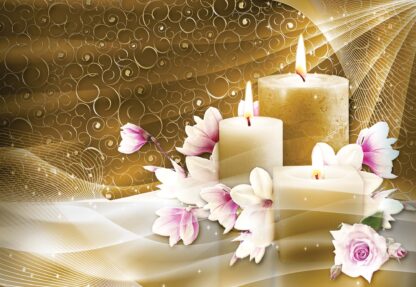 Gold Spa Candles(10674WM) - Image 2