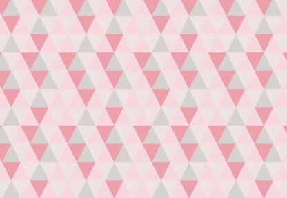 Modern Geometric Pink Triangle Pattern(10728WM) - Image 2