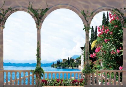 Lake View Through Arches(1073WM) - Image 2