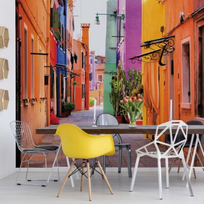 Old Colourful Street(10745WM)