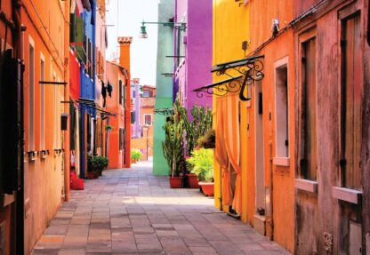 Old Colourful Street(10745WM) - Image 2
