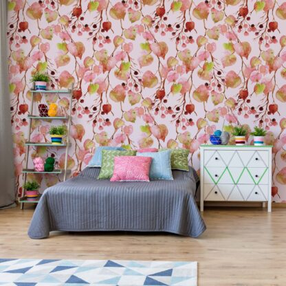 Modern Flamingo Tropical Pattern(10747WM)