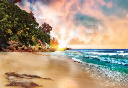 Tropical Beach Sunset(10897WM) - Image 2