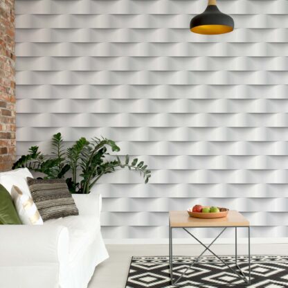 3D Grey And White Pattern(10976WM)