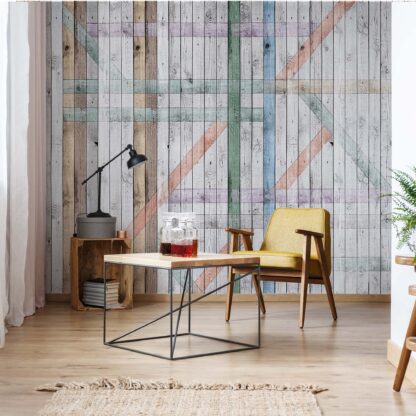 Painted Wood Planks Rustic(1098WM)