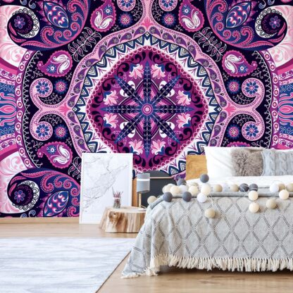 Purple Ethnic Pattern(11056WM)