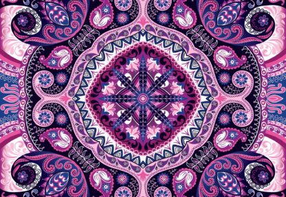 Purple Ethnic Pattern(11056WM) - Image 2