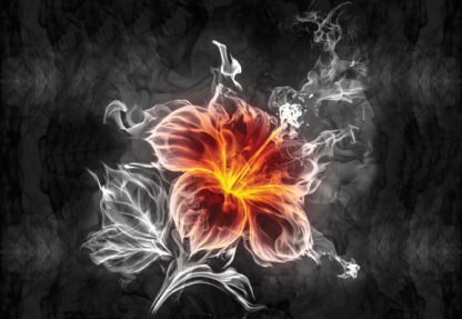 Modern Light Painting Flower(1107WM) - Image 2
