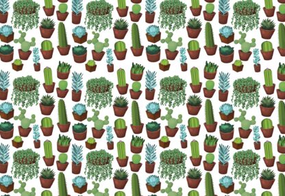 Modern Cactus Pattern(11071WM) - Image 2