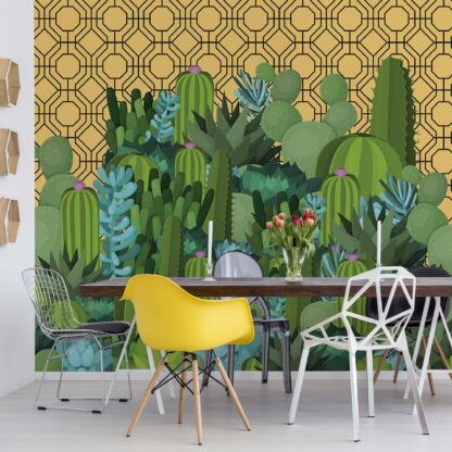 Modern Cactus Design(11072WM)