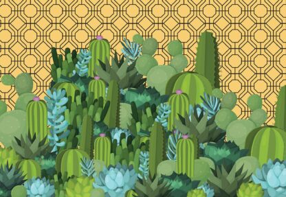 Modern Cactus Design(11072WM) - Image 2