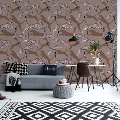 Cheetah Pattern Brown(1118WM)