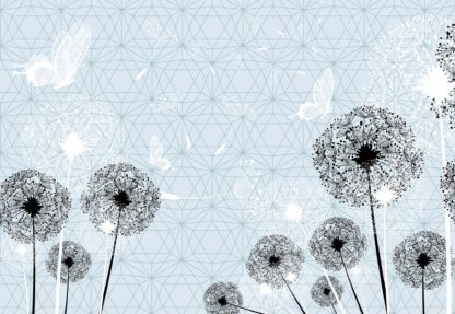 Modern Dandelions And Butterflies Design Light Lue(11237WM) - Image 2