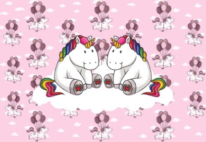 Sweet Unicorns Pink(11335WM) - Image 2
