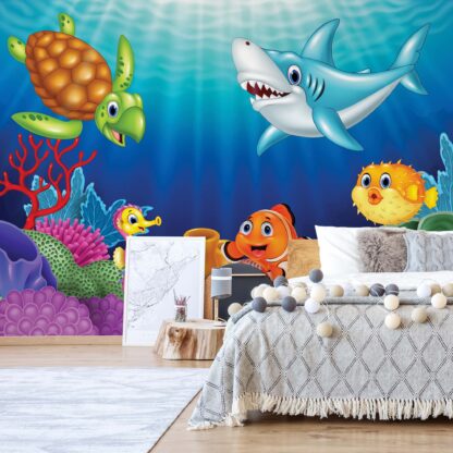 Cartoon Sea Creatures(11415WM)