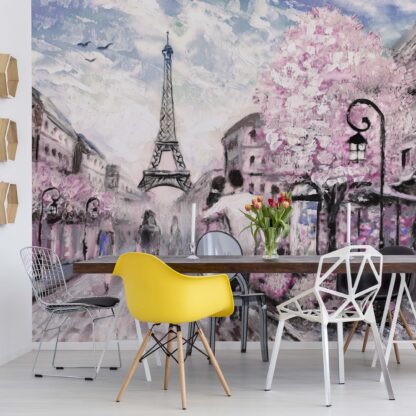 Paris Street Art Painting(11470WM)