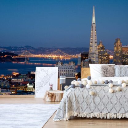 San Francisco City Skyline(11574WM)