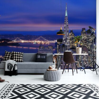 San Francisco City Skyline(11576WM)