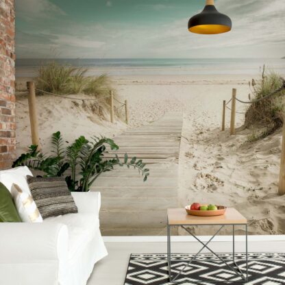 Pastel Colours Sandy Beach(11597WM)