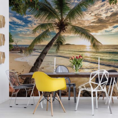 Tropical Beach Sunset(11732WM)