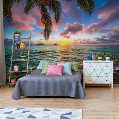 Tropical Sea At Sunset(11748WM)