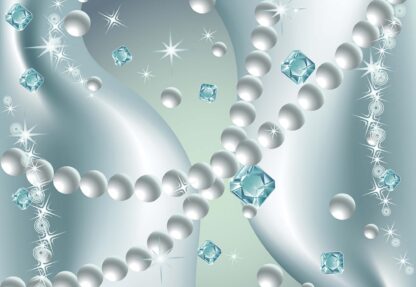 Pearls Gems Abstract Design(120WM) - Image 2