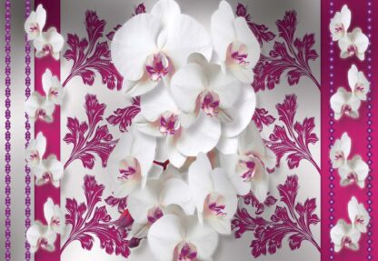Luxury Floral Design Orchids Pink(1290WM) - Image 2