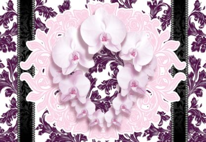 Luxury Floral Design Orchids Pink(1305WM) - Image 2