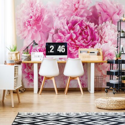 Soft Pastel Pink Flowers(1342WM)