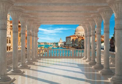 Venice 3D View Through Columns(1358WM) - Image 2