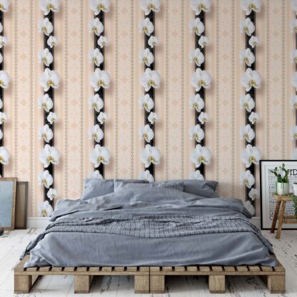 Floral Pattern Orchids(1413WM)