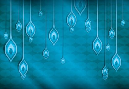 Blue Ethnic Design(1432WM) - Image 2