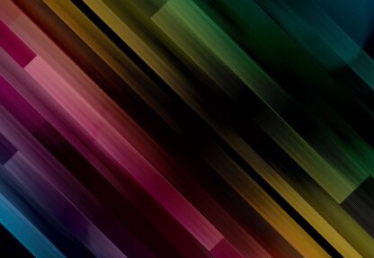 Colourful Light Streaks Modern Design(1436WM) - Image 2