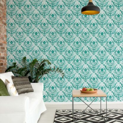 Floral Pattern Green(1458WM)