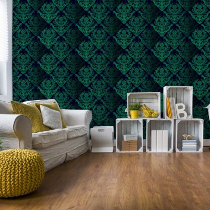 Floral Pattern Green(1462WM)