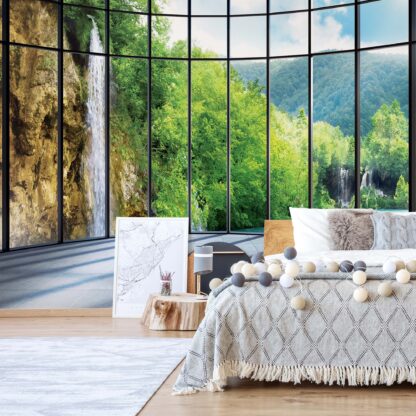 Waterfall Lake 3D Window View(1511WM)