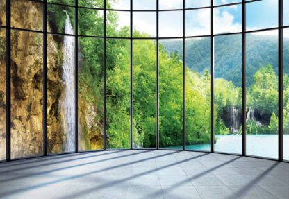 Waterfall Lake 3D Window View(1511WM) - Image 2