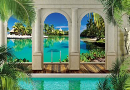 Tropical Lagoon 3D Archway View(1522WM) - Image 2